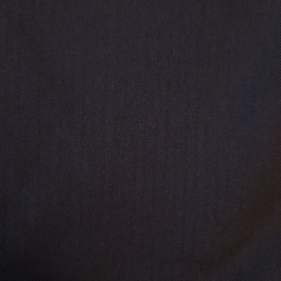 Mens Suit Jacket Blazer Sport Coat 40R 44" Navy Blue 2 Button Wool Stafford Mint - Picture 14 of 15